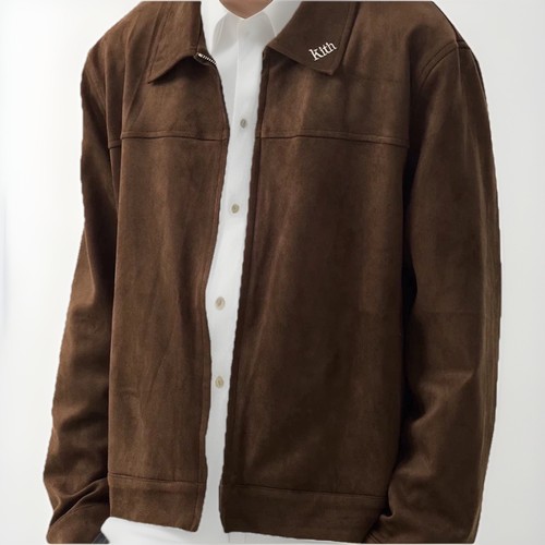 Kith suede shirt jacket - kith,