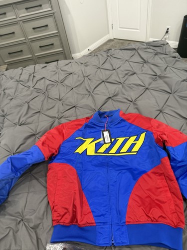 Kith superman bomber jacket - superman,